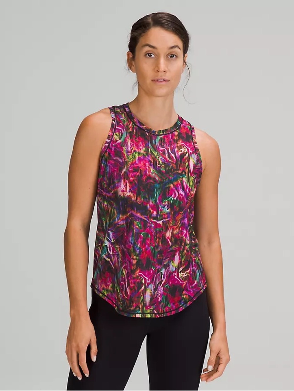 Lululemon Athletica High Neck Running and Training Tank Top